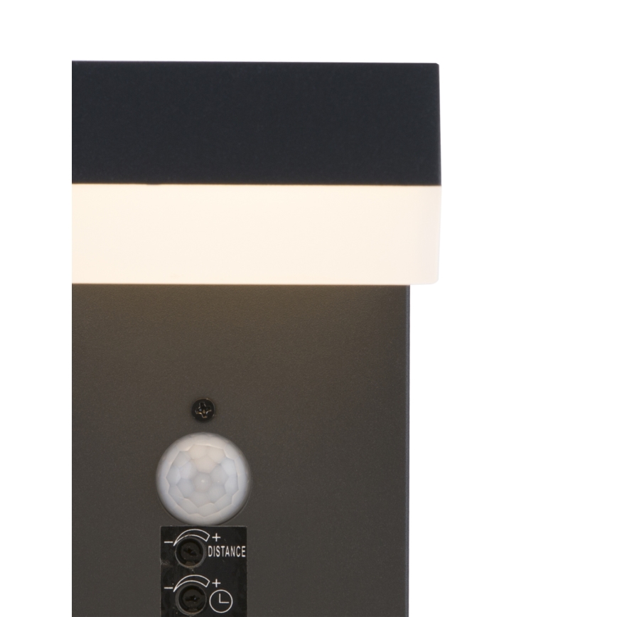 Globo - LED Vonkajšie nástenné svietidlo so senzorom LED/9,5W/230V IP44