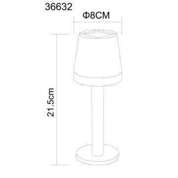 Globo - LED Solárne svietidlo LED/0,5W/3,2V 3000K IP44 čierna