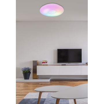 Globo - LED RGBW Stmievateľné stropné svietidlo LED/40W/230V 3000-6500K + diaľkové ovládanie