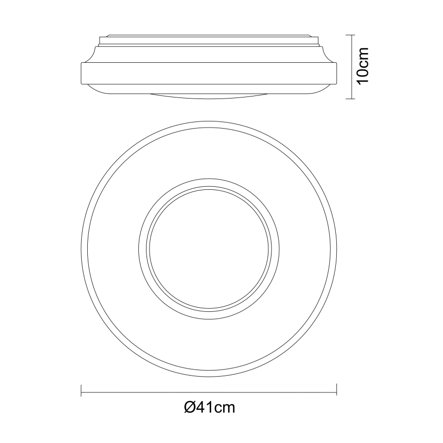 Globo - LED Stropné svietidlo LED/24W/230V