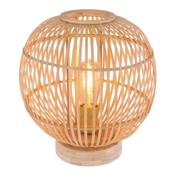 Globo - Stolná lampa 1xE27/60W230V bambus