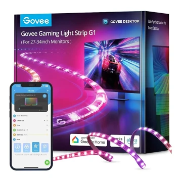 Govee - Dreamview G1 Smart LED RGBIC podsvietenie monitora 27-34" Wi-Fi