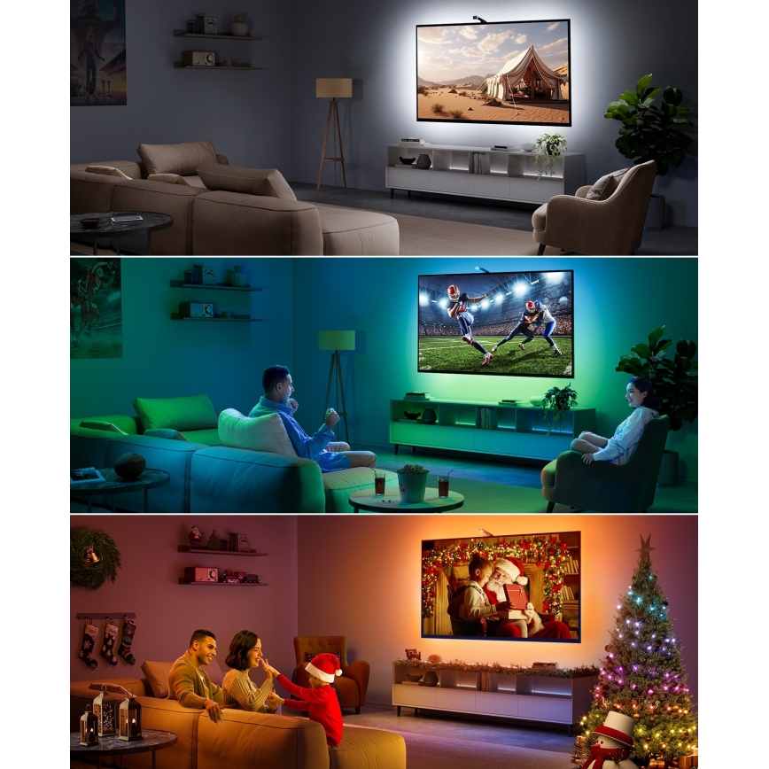 Govee - TV Backlight 3 Lite TV 55-65" SMART LED podsvietenie RGBICW Wi-Fi IP67 + diaľkové ovládanie