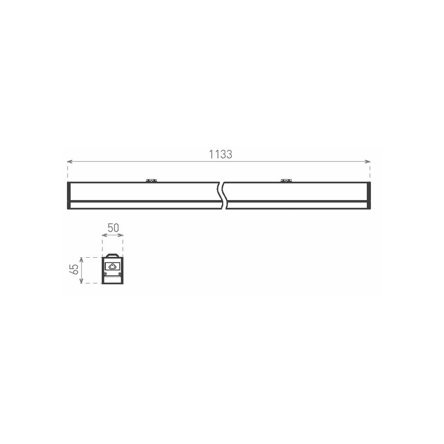 Greenlux GXPR068 - LED Žiarivkové svietidlo PROFI LINEAR II LED/36W/230V 4000K