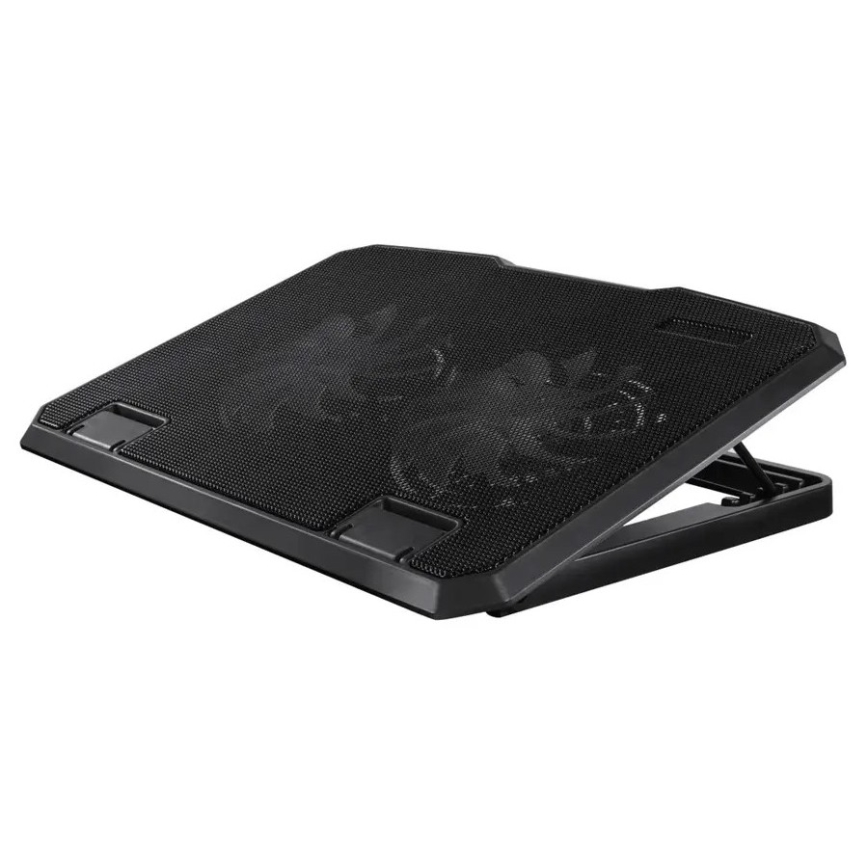 Hama - Chladiaca podložka pre notebook 2x ventilátor USB čierna