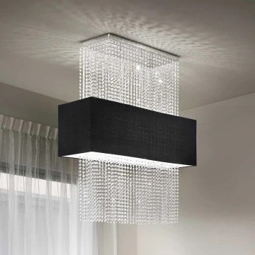 Ideal Lux - Krištáľové stropné svietidlo PHOENIX 5xE27/60W/230V