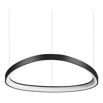 Ideal Lux - LED Stmievateľný luster na lanku GEMINI LED/48W/230V pr. 61 cm čierna