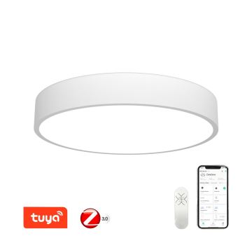 Immax NEO 07207L-LED Stmievateľné stropné svietidlo RONDATE 65W/230V 3000-6000K Tuya biela + diaľkové ovládanie