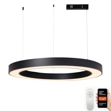 Immax NEO 07211L - LED Stmievateľný luster na lanku PASTEL LED/68W/230V 2700-6500K Tuya čierna + diaľkové ovládanie