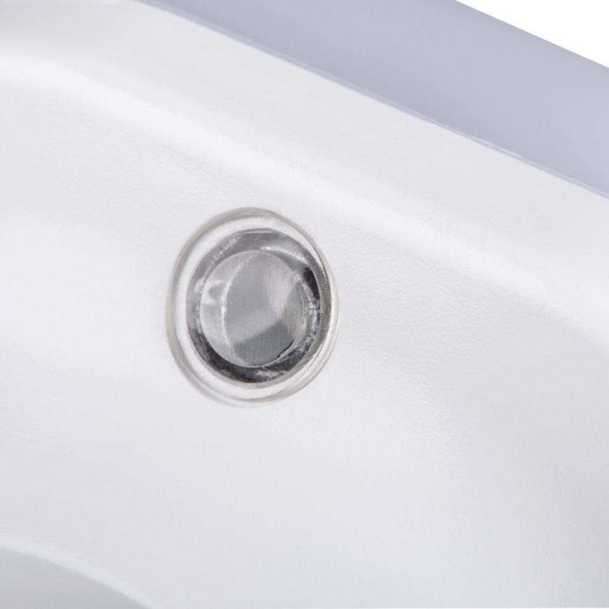 Kanlux 37397 - LED Orientačné svietidlo so súmrakovým senzorom do zásuvky BOLA LED/0,22W/230V 2xUSB biela