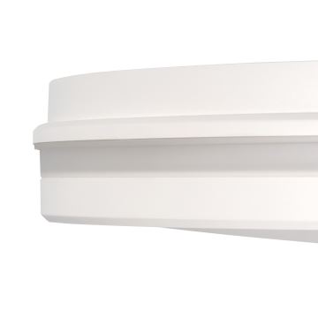 LED Vonkajšie stropné svietidlo BENO ECO LED/12W/230V 3000/4000/6500K pr. 20 cm IP65 biela