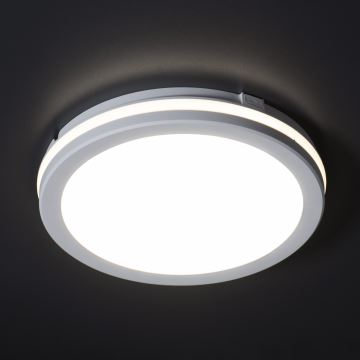 LED Vonkajšie stropné svietidlo BENO ECO LED/40W/230V 3000/4000/6500K pr. 40 cm IP65 biela