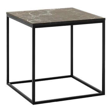 Konferenčný stolík 52x50 cm čierna