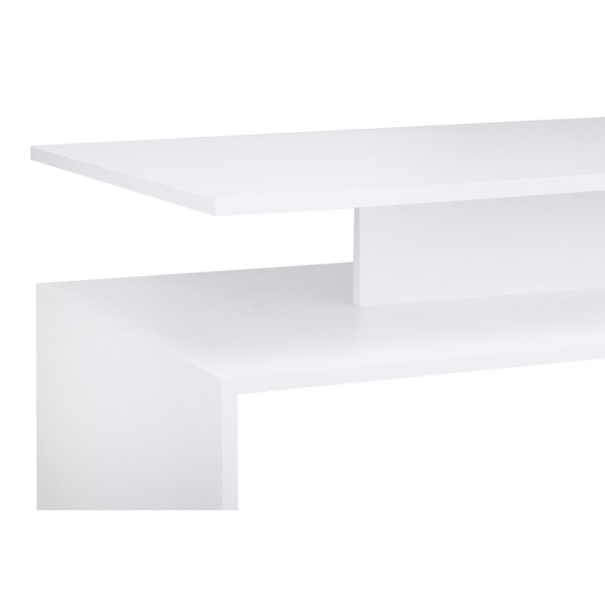 Konferenčný stolík DELCHI 45x90 cm biela