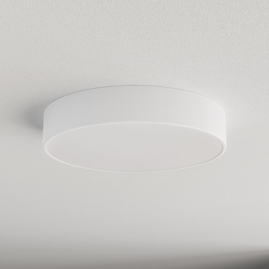 Kúpeľňové stropné svietidlo so senzorom CLEO 3xE27/24W/230V pr. 40 cm biela IP54