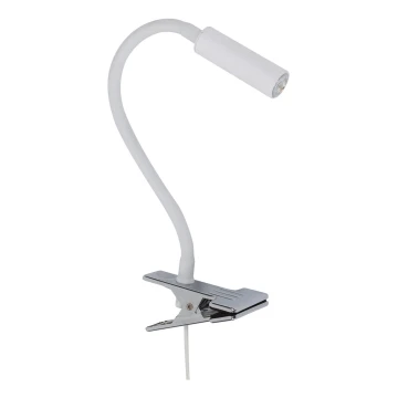 Lampa s klipom LAGOS 1xG9/3W/230V 4000K biela