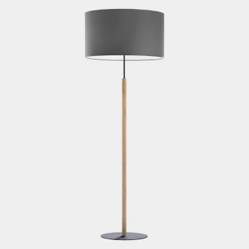 Lampa stojacia DEVA 1xE27/25W/230V šedá