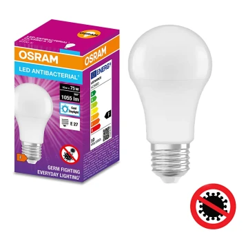 LED  Antibakteriálna žiarovka A75 E27/10W/230V 6500K - Osram