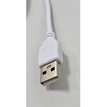 LED Flexibilný pásik NEON LED/5V USB 1,8 m biela