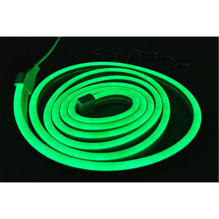 LED Flexibilný pásik NEON LED/5V USB 1,8 m zelená