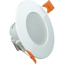 LED Kúpeľňové podhľadové svietidlo BONO LED/5W/230V 4000K IP65 biela
