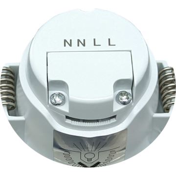 LED Kúpeľňové podhľadové svietidlo BONO LED/5W/230V 3000K IP65 chróm