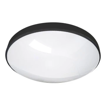 LED Kúpeľňové stropné svietidlo CIRCLE LED/36W/230V 4000K pr. 45 cm IP44 čierna