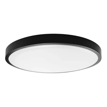 LED Kúpeľňové stropné svietidlo LED/24W/230V 6500K IP44 čierna