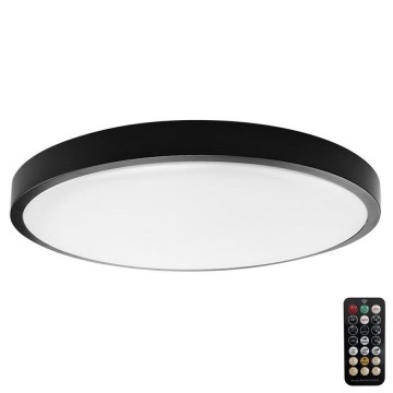 LED Kúpeľňové stropné svietidlo so senzorom SAMSUNG CHIP LED/24W/230V IP44 4000K pr. 35 cm + diaľkové ovládanie