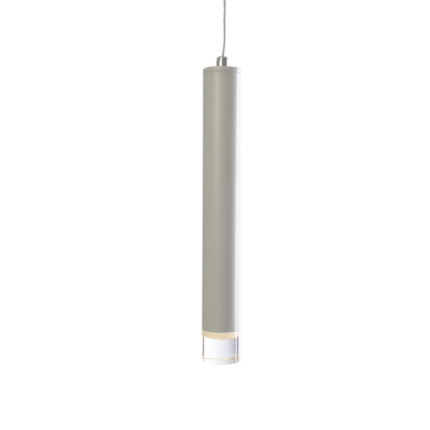 LED Luster na lanku ALBA 1xLED/5W/230V biela