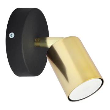 LED Nástenné bodové svietidlo TUNE 1xGU10/4,8W/230V zlatá/čierna
