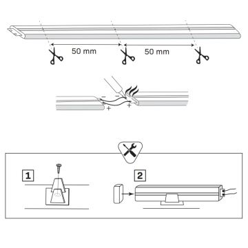 LED Pásik NEON 5m LED/30W/24V zelená IP65