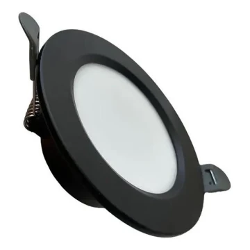 LED Podhľadové svietidlo LED/7,5W/230V 4000K čierna