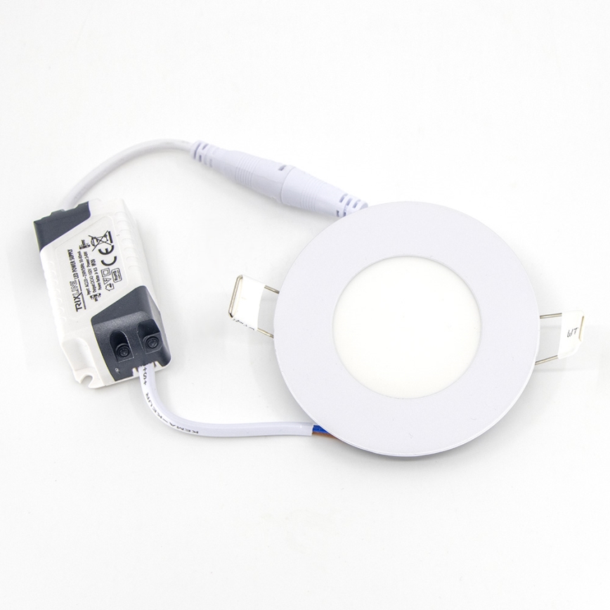 LED Podhľadové svietidlo QTEC LED/3W/230V 2700K pr. 8,3 cm