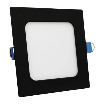 LED Podhľadové svietidlo RIGEL LED/4,8W/230V 4000K 11,8x11,8 cm čierna