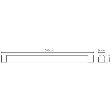 LED Podlinkové svietidlo LED/15W/230V IP44