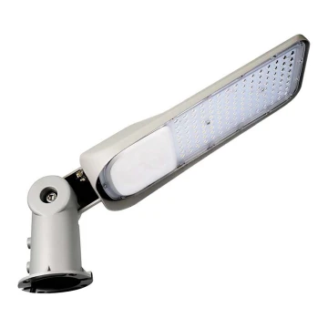 LED Pouličná lampa so senzorom SAMSUNG CHIP LED/50W/230V 4000K IP65