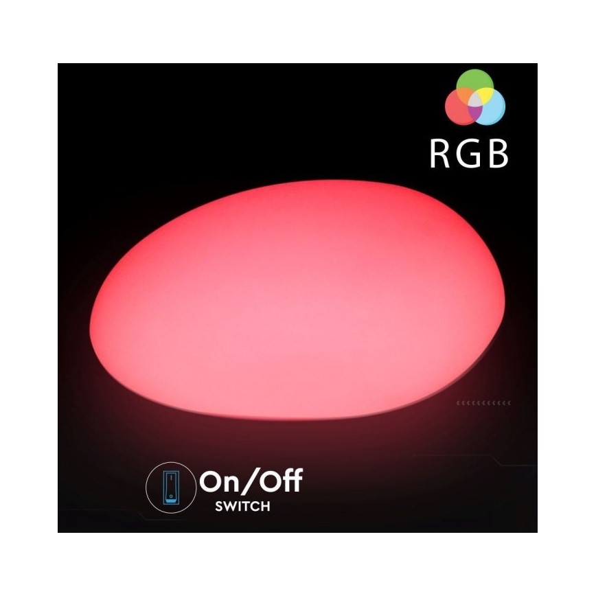 LED RGB Stmievateľná vonkajšia lampa LED/1W/230V 28cm IP67 + DO