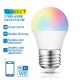 LED RGBW Stmievateľná žiarovka G45 E27/6,5W/230V 2700-6500K Wi-Fi - Aigostar