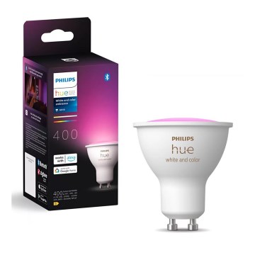 LED RGBW Stmievateľná žiarovka Philips Hue White And Color Ambiance GU10/4,2W/230V 2000-6500K