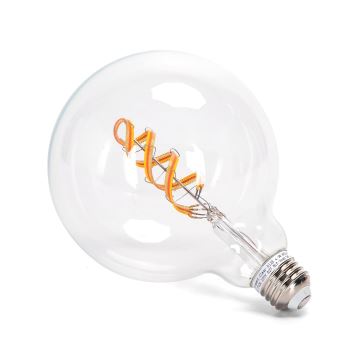 LED RGBW Žiarovka FILAMENT G125 E27/4,9W/230V 2700K - Aigostar