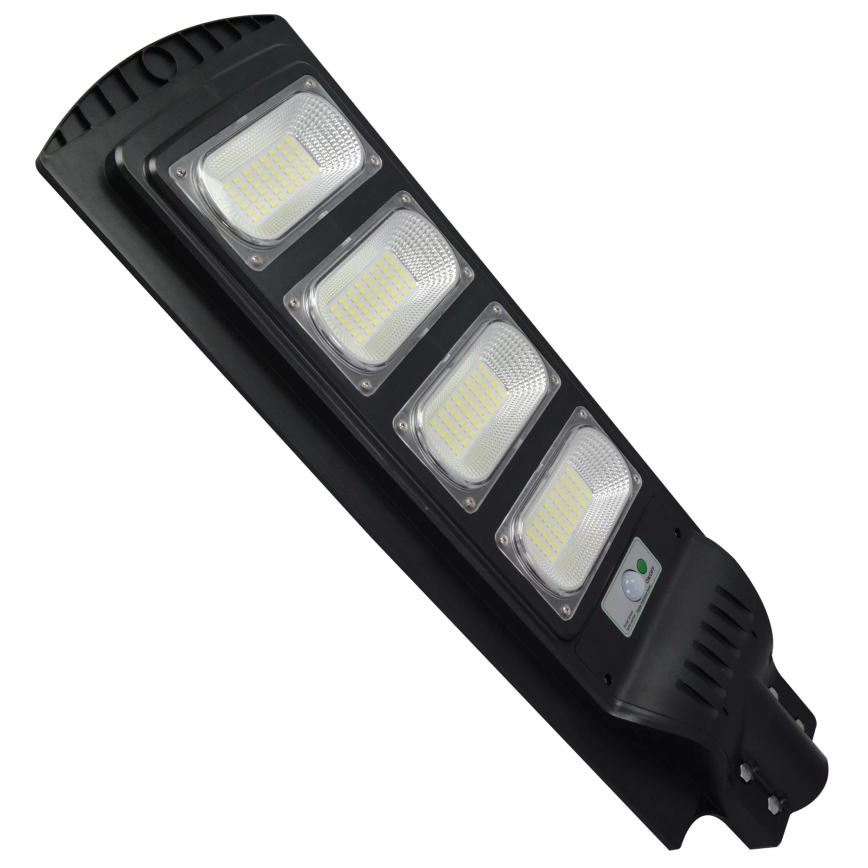 LED Solárna pouličná lampa so senzorom STREET LED/15W/3,2V IP65 + diaľkové ovládanie