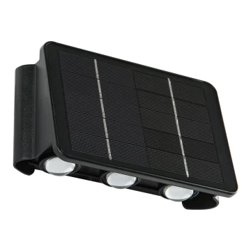 LED Solárne nástenné svietidlo so senzorom LED/2W/5V IP54