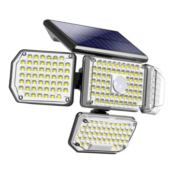 LED Solárne nástenné svietidlo so senzorom LED/5,5V IP44