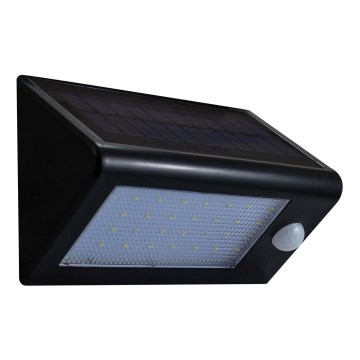 LED Solárne nástenné svietidlo so senzorom LED/5W IP44