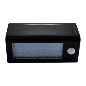 LED Solárne nástenné svietidlo so senzorom LED/5W IP44