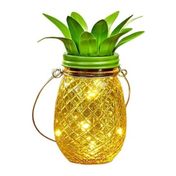 LED Solárne svietidlo JAR LED/1,2V IP44 ananás
