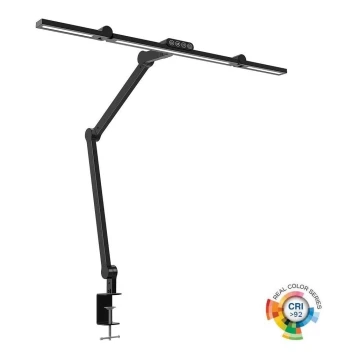 LED Stmievateľná dotyková flexibilní stolná lampa LED/24W/230V 3000-6500K CRI 92 čierna