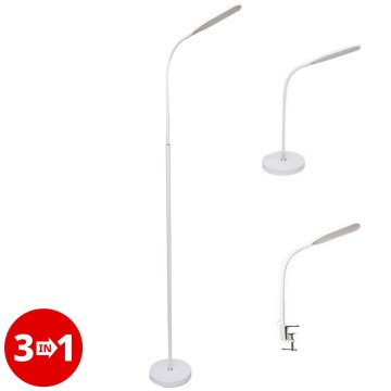 LED Stmievateľná lampa 3v1 LED/10W/230V 3000/4000/6000K CRI 90 biela