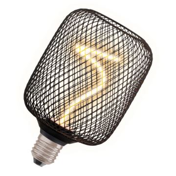 LED Stmievateľná žiarovka DECOR FILAMENT E27/3,5W/230V 1800K čierna - Osram